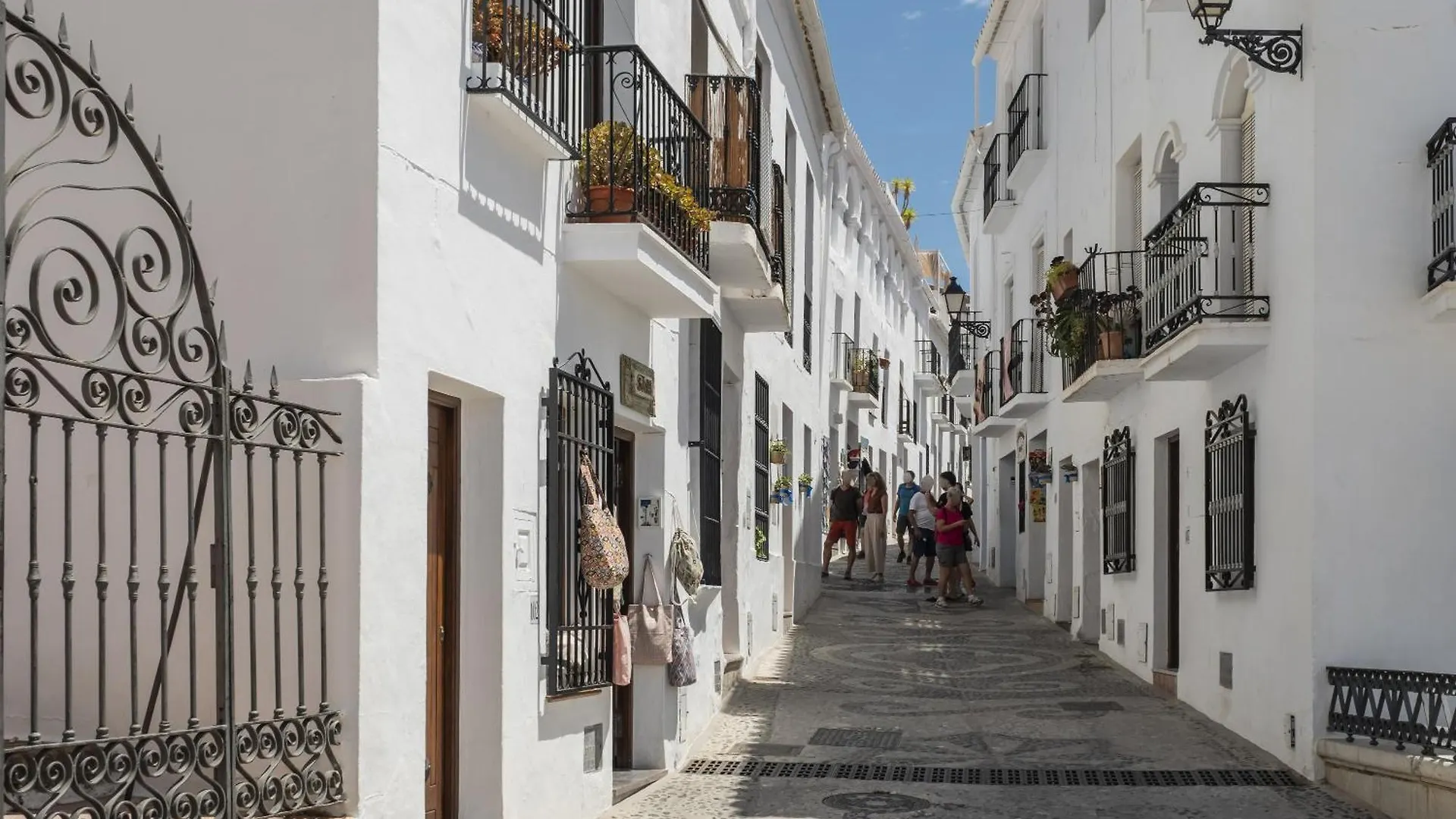 Plaza Iglesia Lägenhet Frigiliana Spanien
